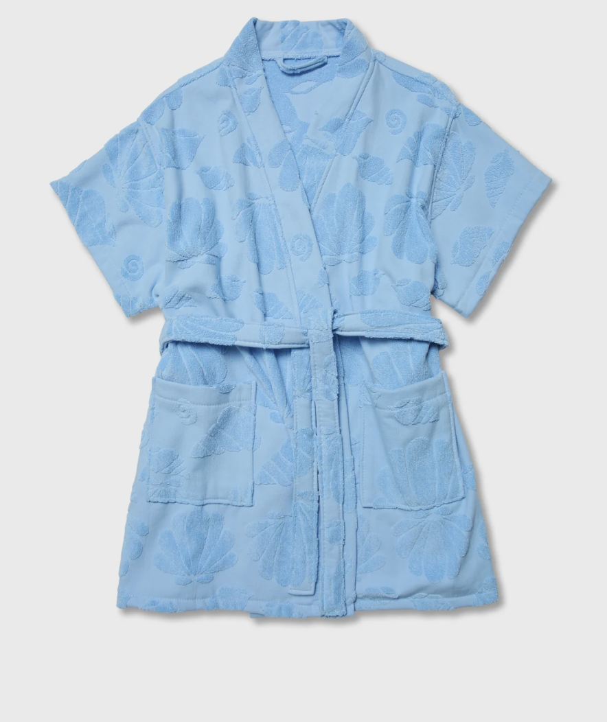 Blue Cotton Beach & Bathrobe